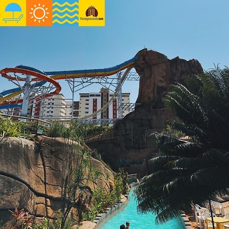 卡达斯诺瓦斯Piazza Com Acesso Ao Acqua Park - Gustavo公寓式酒店 外观 照片