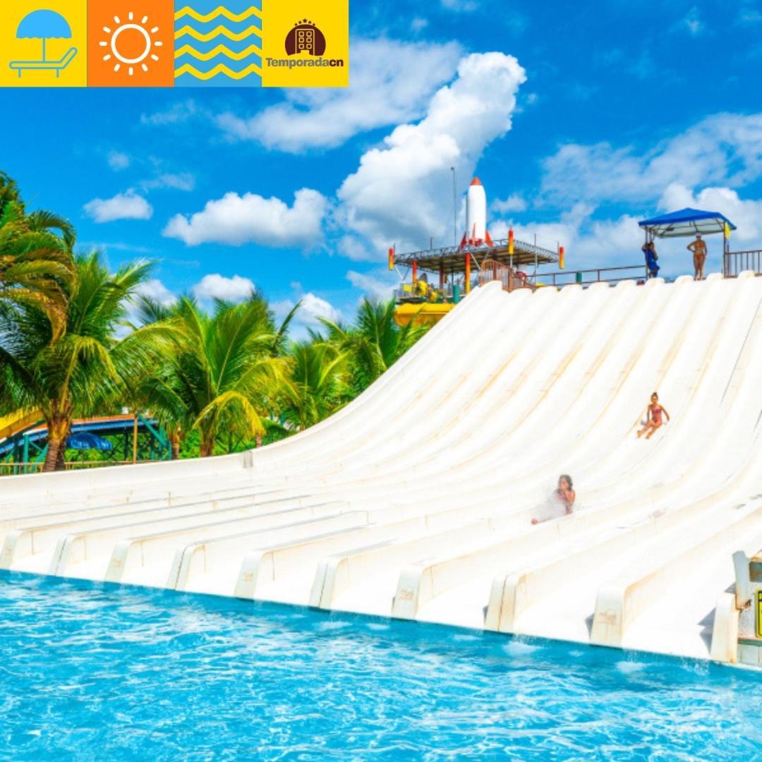 卡达斯诺瓦斯Piazza Com Acesso Ao Acqua Park - Gustavo公寓式酒店 外观 照片