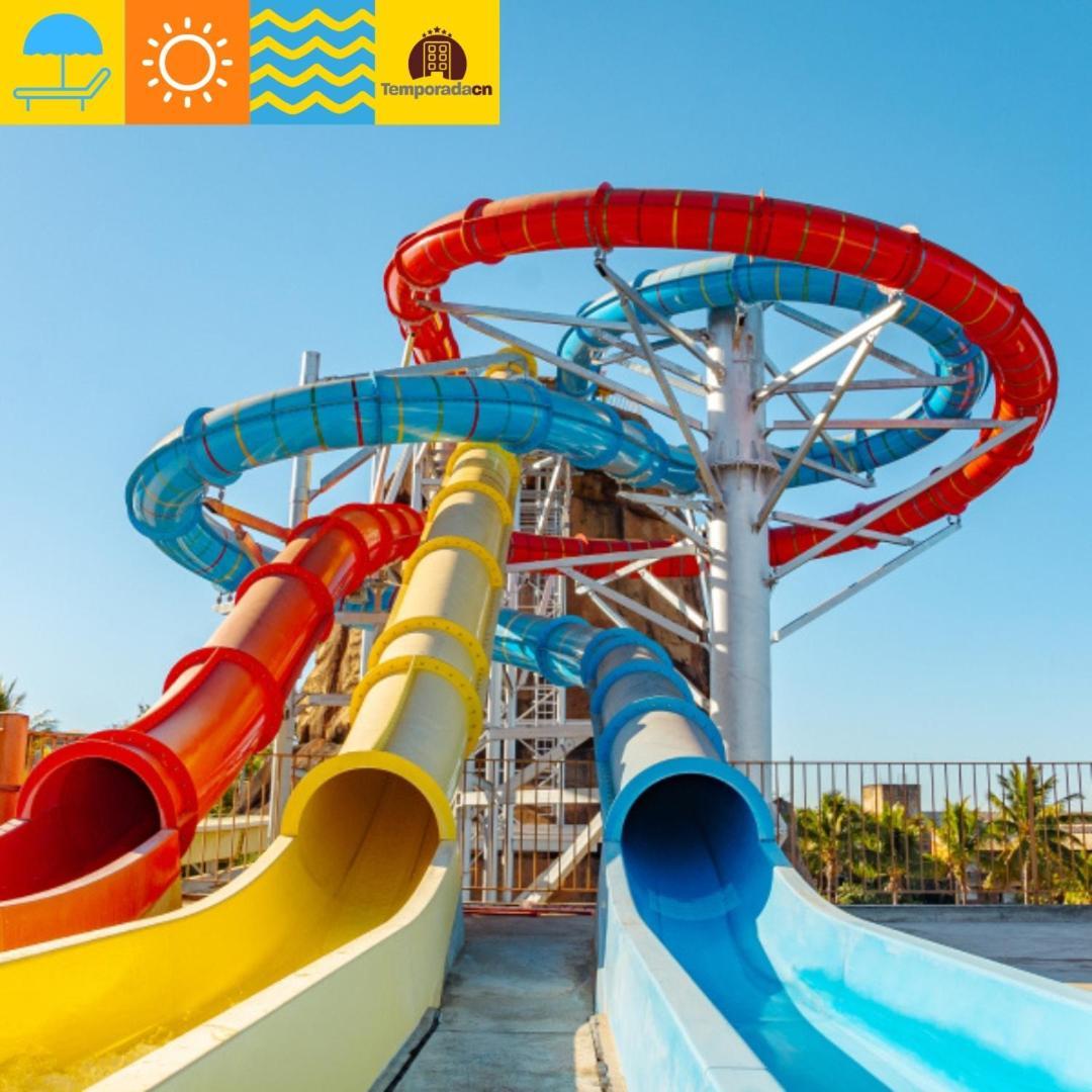 卡达斯诺瓦斯Piazza Com Acesso Ao Acqua Park - Gustavo公寓式酒店 外观 照片