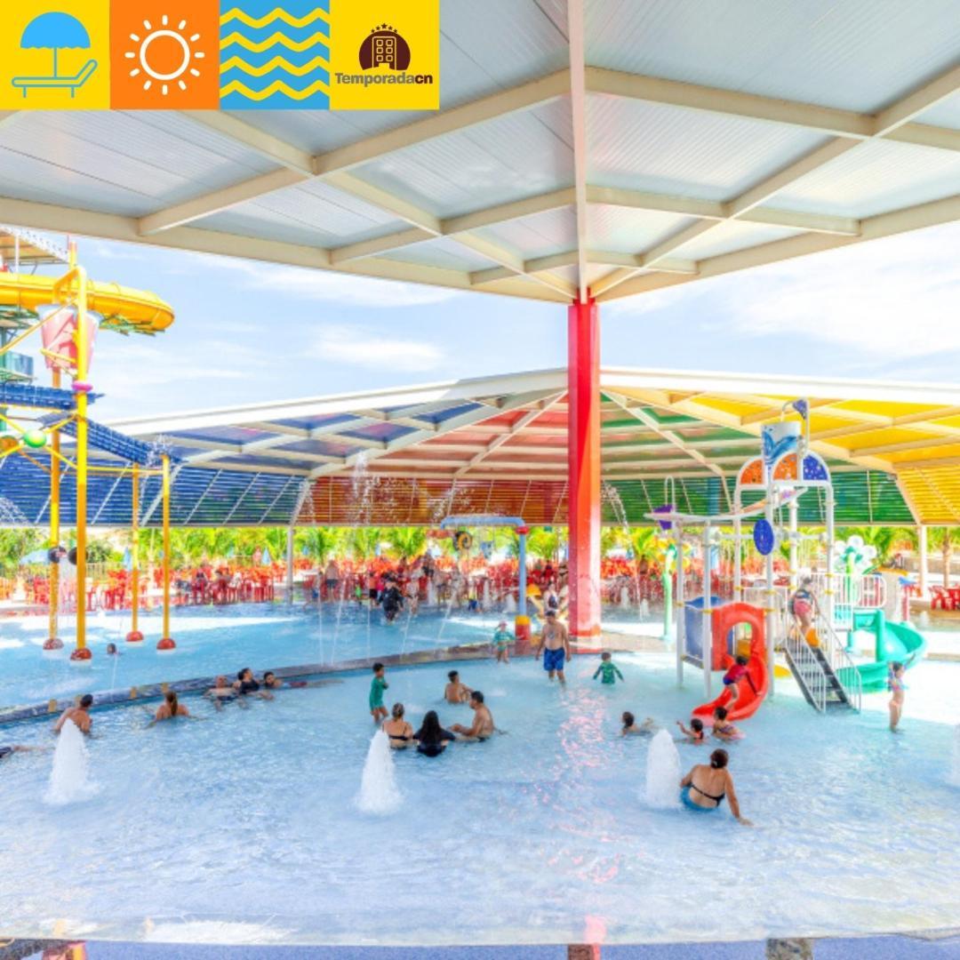 卡达斯诺瓦斯Piazza Com Acesso Ao Acqua Park - Gustavo公寓式酒店 外观 照片